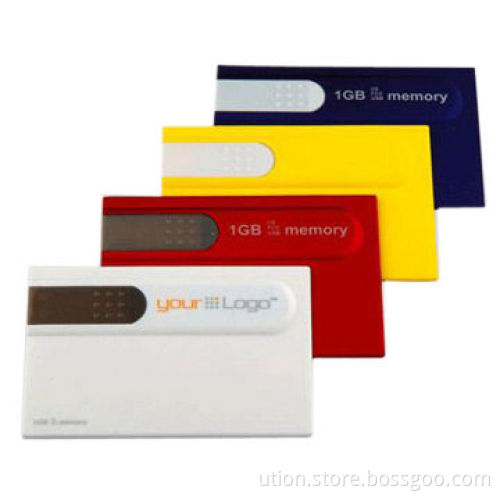 Card USB Flash Drive with 1 to 64GB Storage Capacity, Supports USB1.1 and 2.0 Interfaces